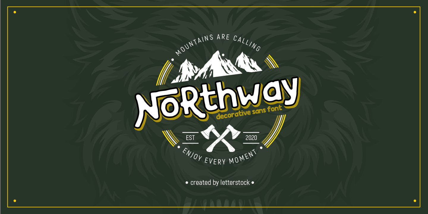 Northway Font preview